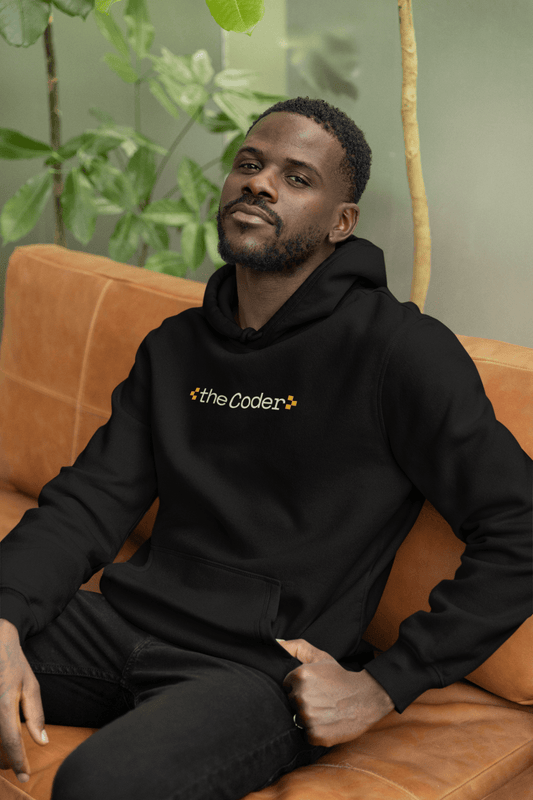 "Recoding our nature" Logo Hoodie - theCoder