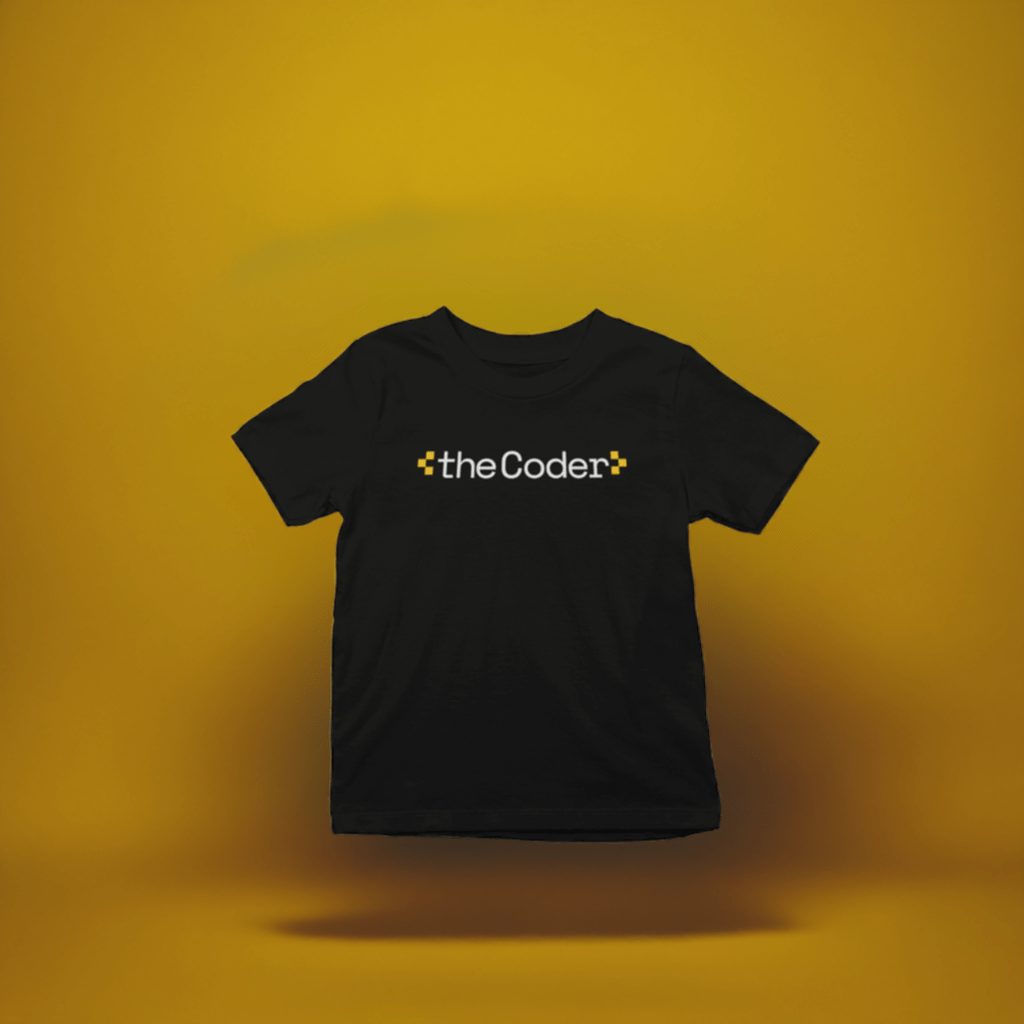 "Recoding our nature" Logo Short Sleeve T-Shirt - theCoder