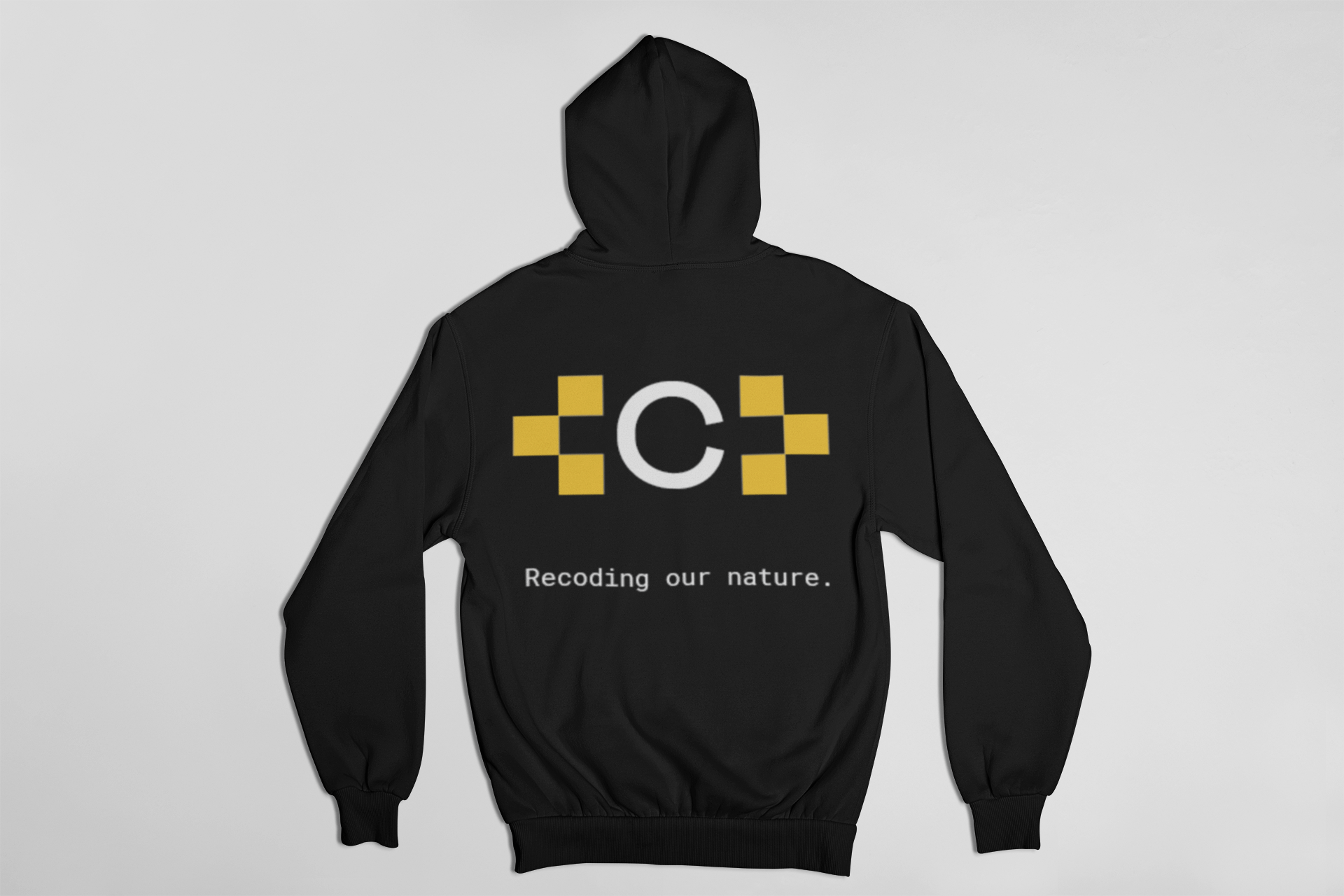 "Recoding our nature" Logo Hoodie - theCoder