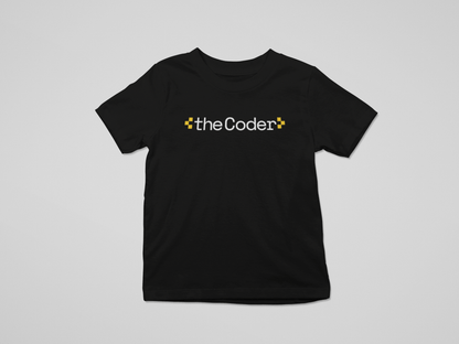 "Recoding our nature" Logo Short Sleeve T-Shirt - theCoder